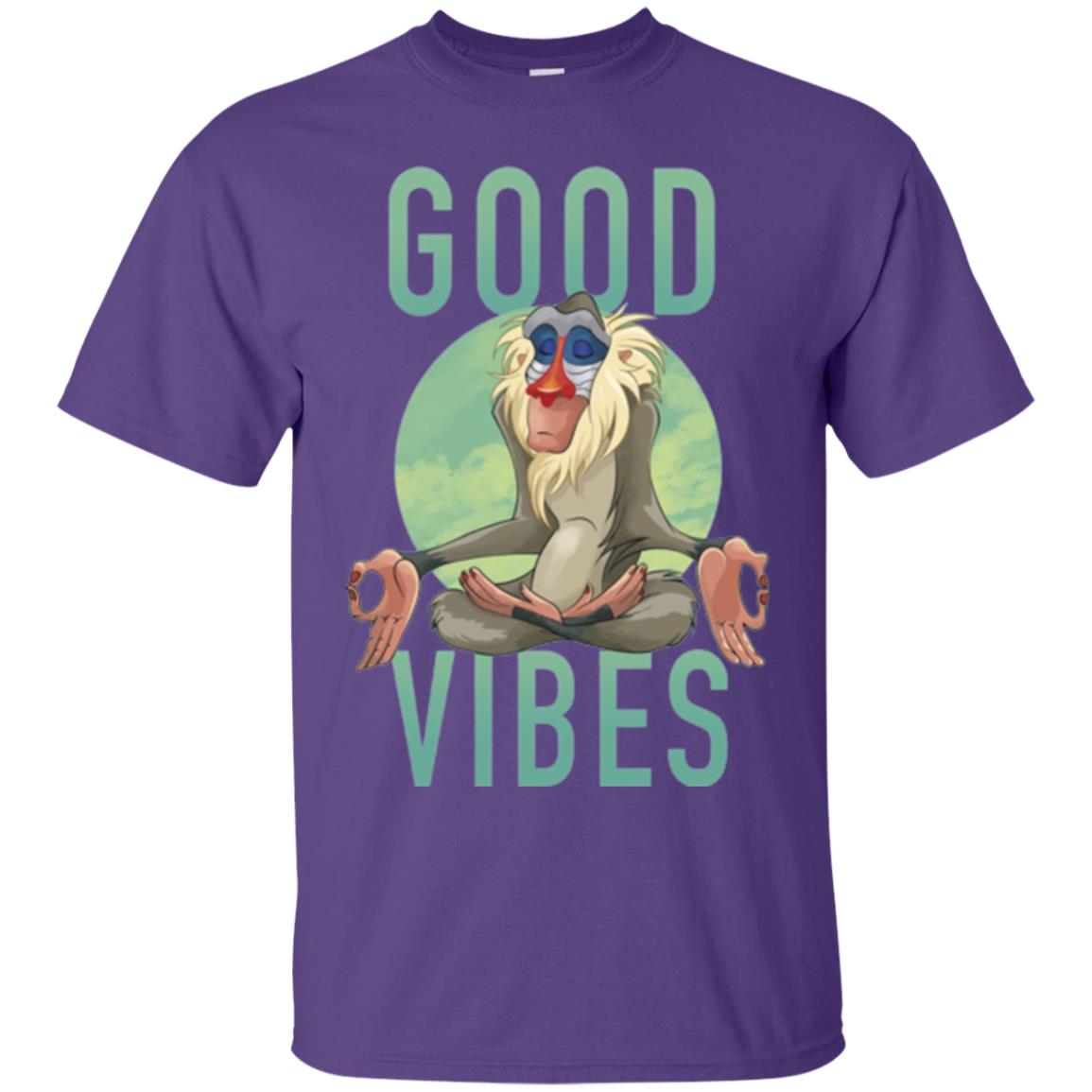 Rafiki Meditate Good Vibes T-shirt Purple