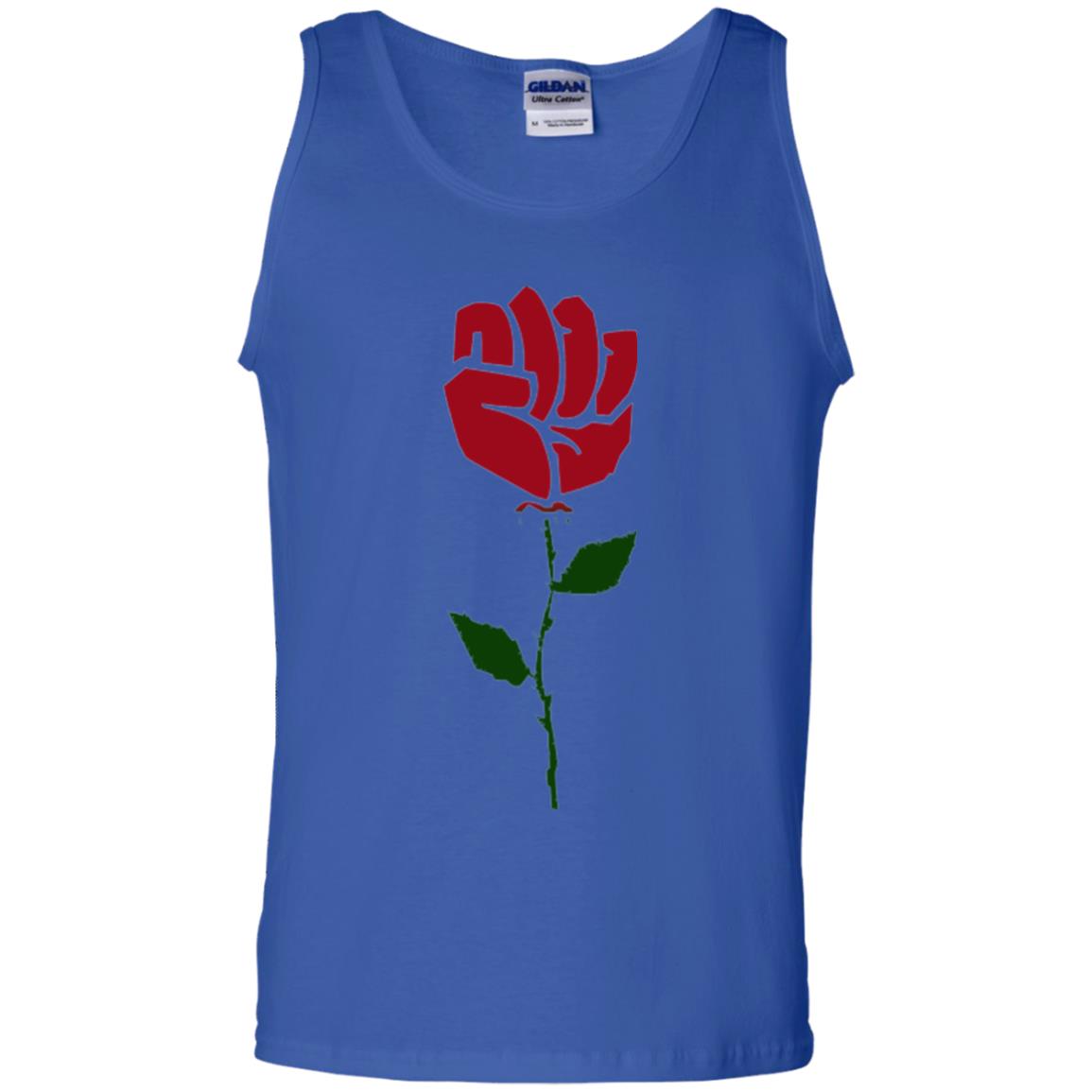 Women Right T-shirt Rose Resist Hands Up Royal