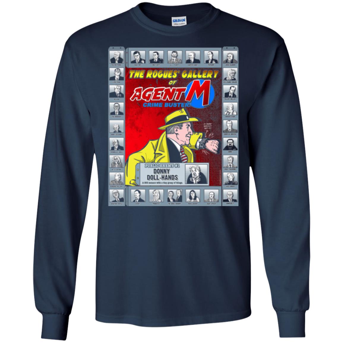 The Rogues' Gallery Of Agent M T-shirt Navy