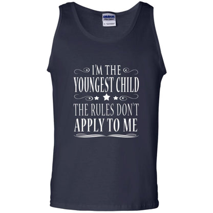 The Youngest Child T-shirt I_m The Youngest Child The Rules Don_t Apply To Me Navy