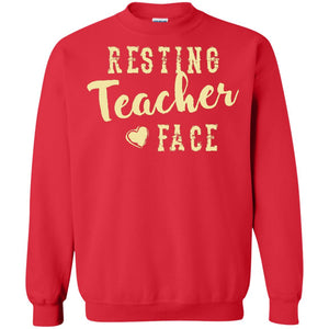 Resting Teacher Face T-shirt