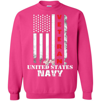 Armed Forces Us Navy Vintage Veteran T-shirt Heliconia