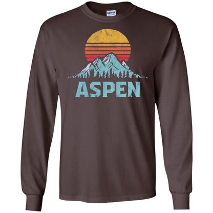 Aspen Mountain T-shirt Dark Chocolate