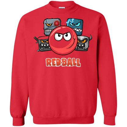 Red Ball 4 The Crew Game Lover T-shirt Red