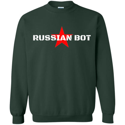 Political T-shirt Russian Bot Star T-shirt Forest Green
