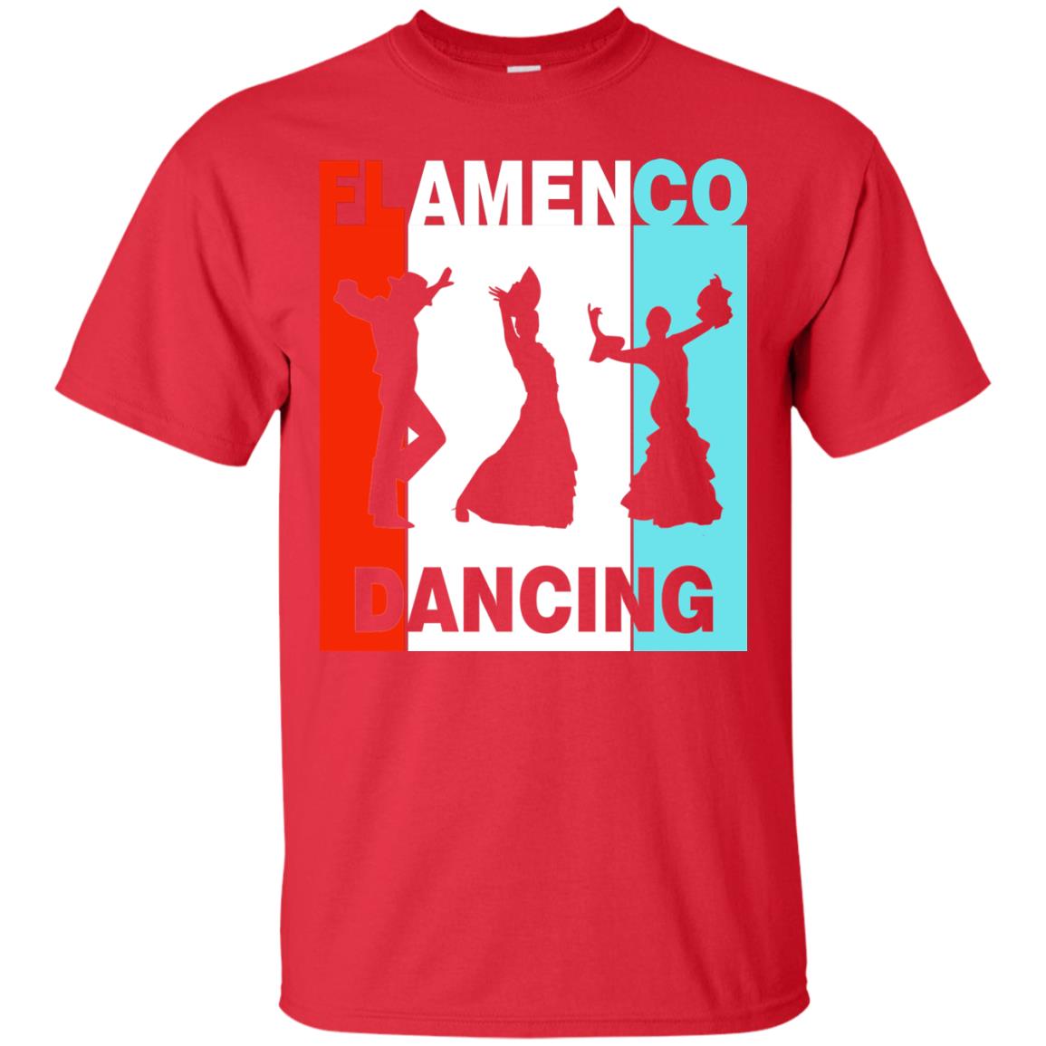 Flamenco Dancing Spanish Dance And Music Lover Shirt Red
