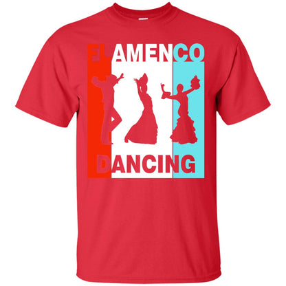 Flamenco Dancing Spanish Dance And Music Lover Shirt Red
