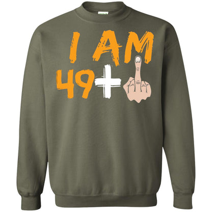 50th Birthday Funny T-shirt I Am 50 Years Old Military Green