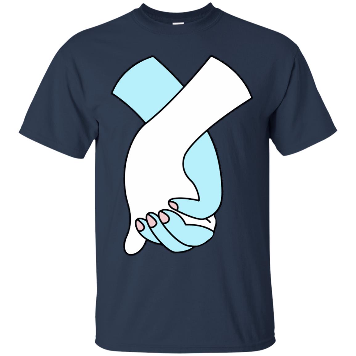 Holding Hands Love Simon Shirt Navy