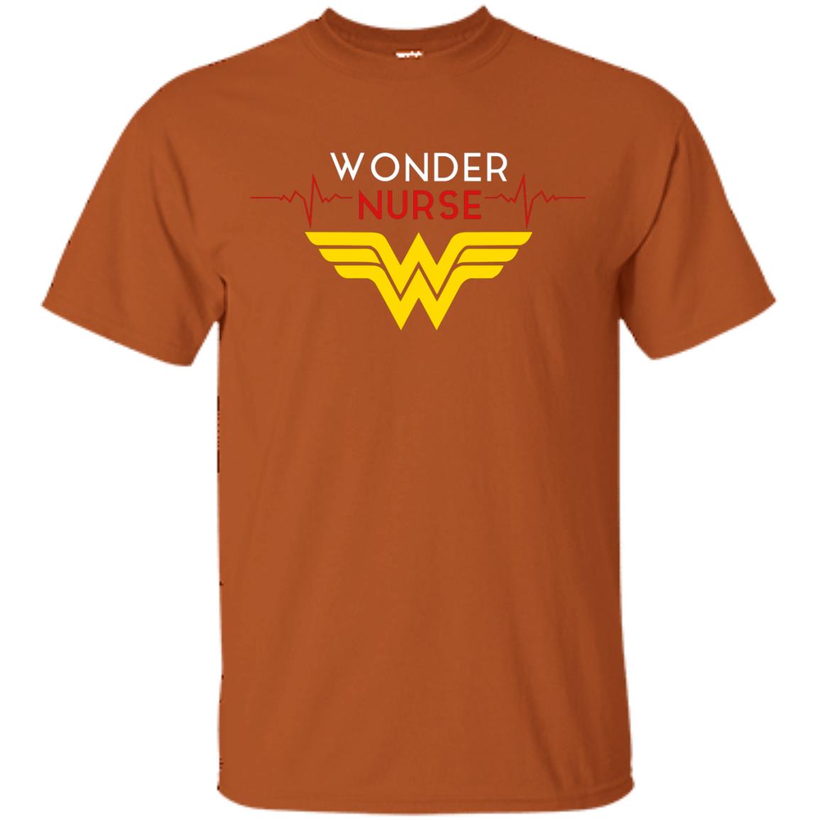 Wonder Nurse Shirt Texas Orange