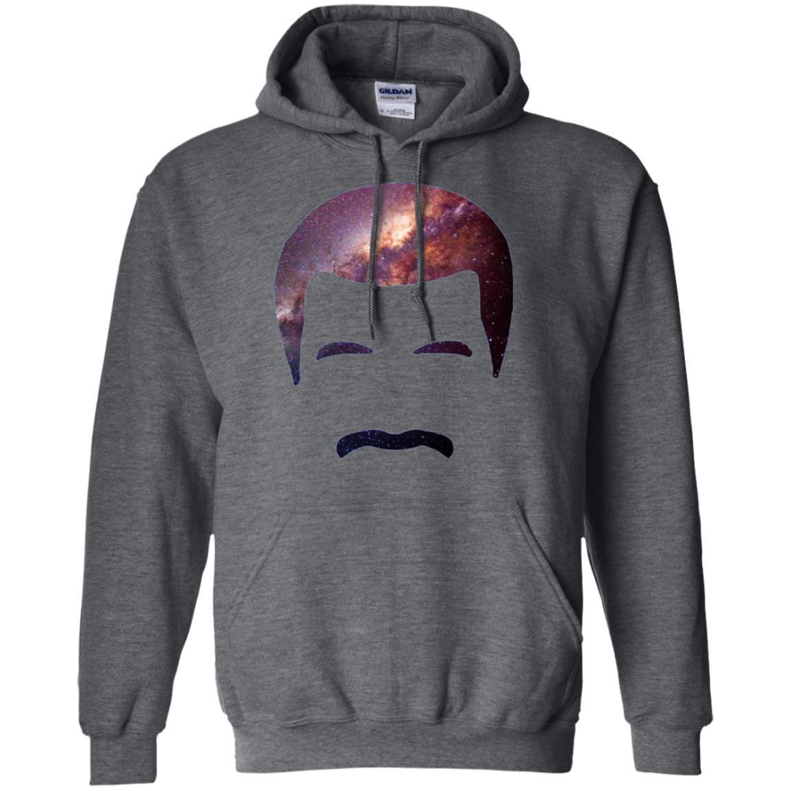 Neil Degrasse Tyson Galaxy T-shirt Dark Heather