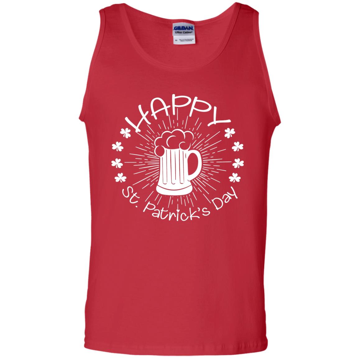 Drinking Team Happy St.patrick’s Day T-shirt Red