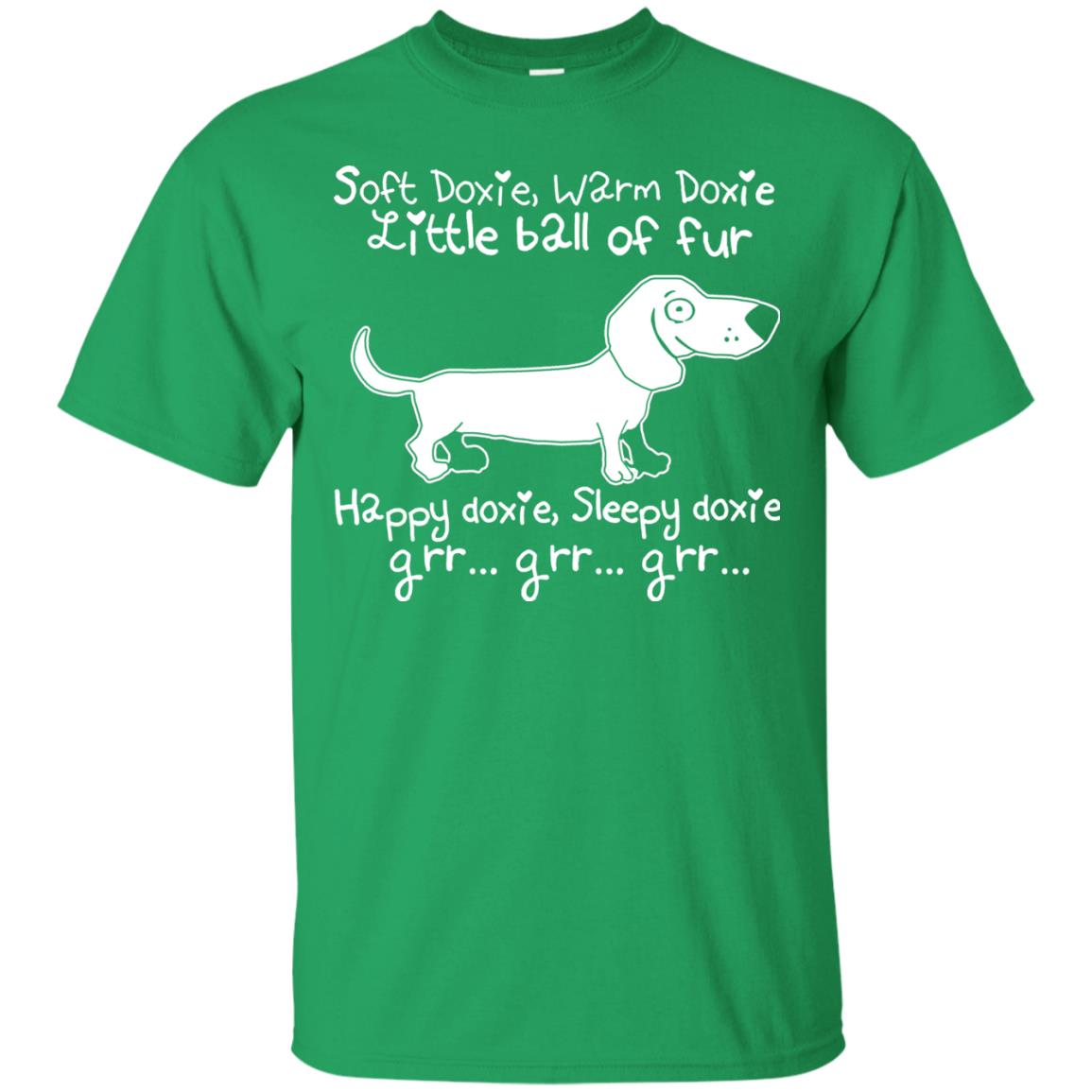 Soft Warm Happy Sleepy Doxie Little Ball Of Fur Dachshund Irish Green
