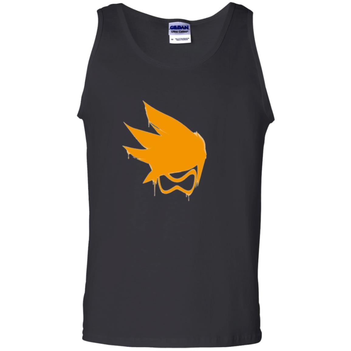 Film T-shirt Tracer Orange Spray T-shirt Black