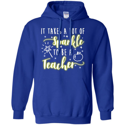 It Takes A Lot Of Sparkle To Be A Teacher Shirt Royal