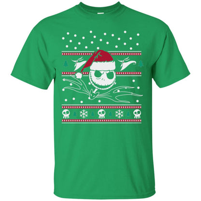Disney Nightmare Before Christmas Holiday Christmas T-shirt Irish Green