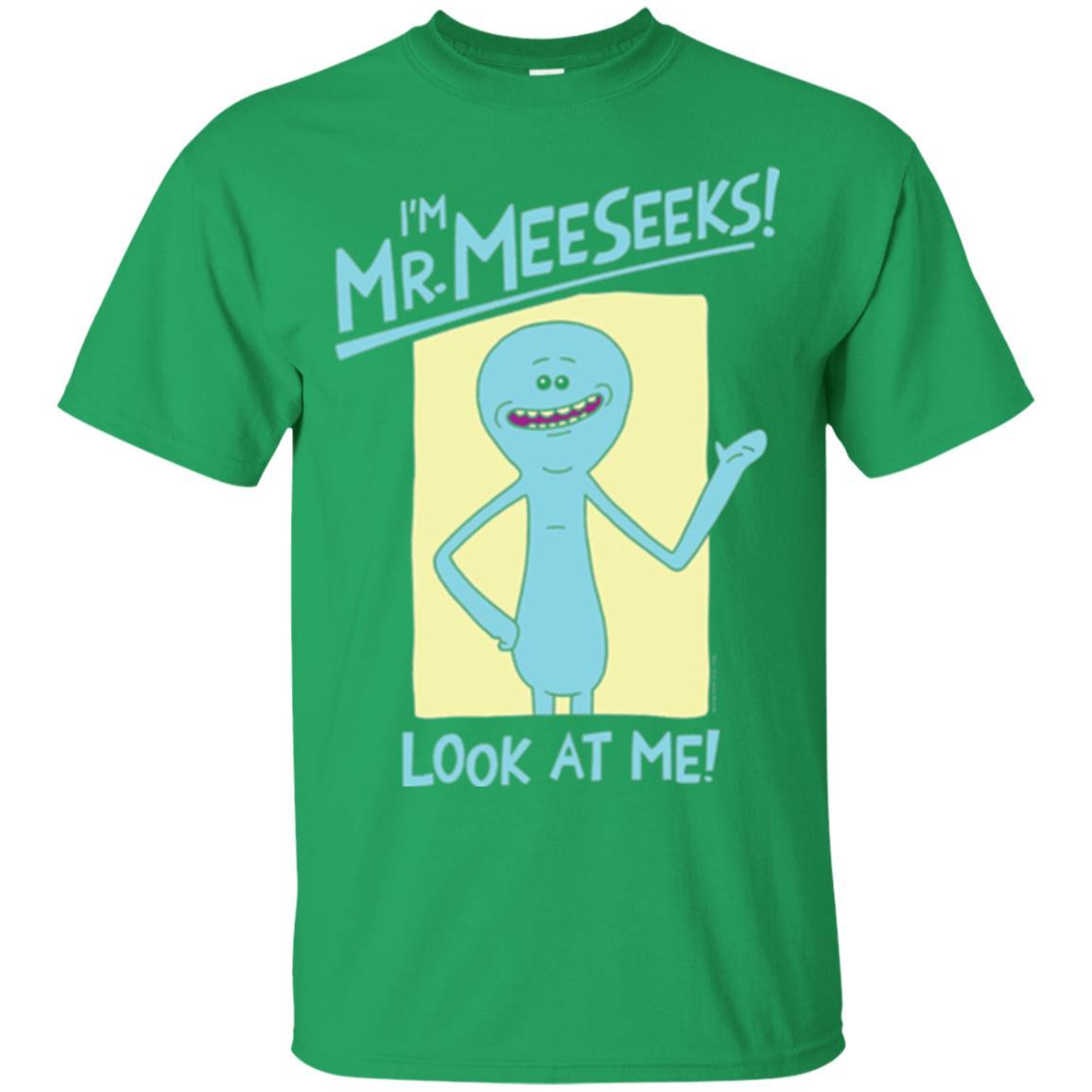 Film T-shirt I'm Mr. Meeseeks Look At Me Irish Green
