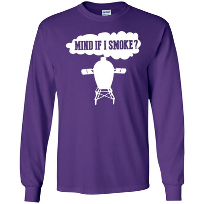 Outdoor Smoker T-shirt Mind If I Smoke