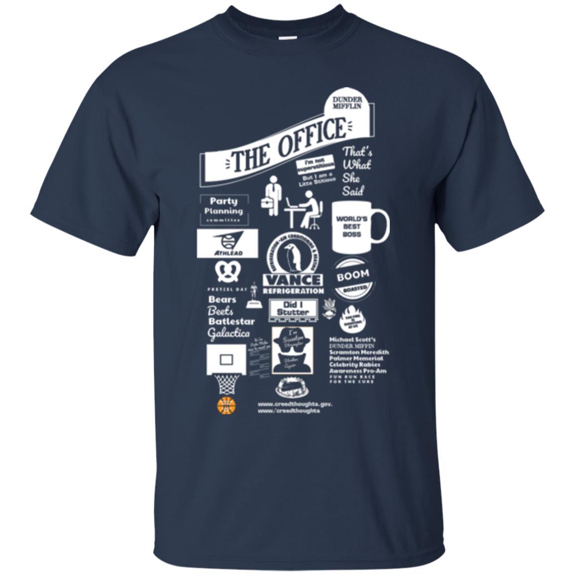 The Mashup Ofice T-shirt Navy