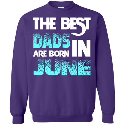 Daddy T-shirt The Best Dads Are Born In June Purple