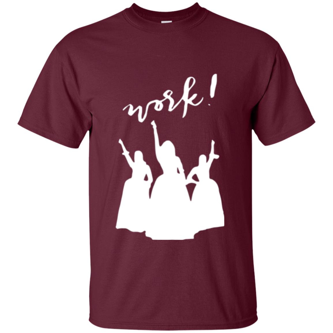 Schuyler Sisters T-shirt Work Maroon