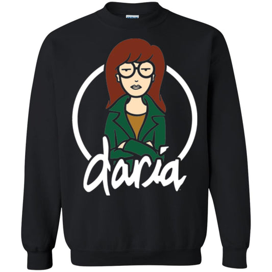 Mtv Daria T-shirt Mad At The World Black