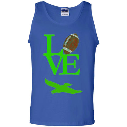 Football Lover T-shirt Love Football Flying Bird T-shirt Royal