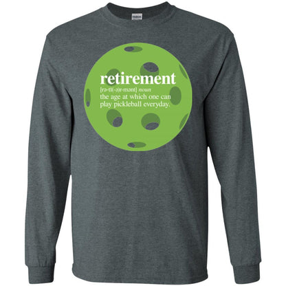 Pickleball T-shirt Retirement Definition T-shirt