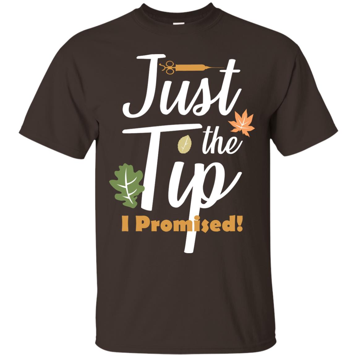 Just The Tip I Promised Shirt Dark Chocolate
