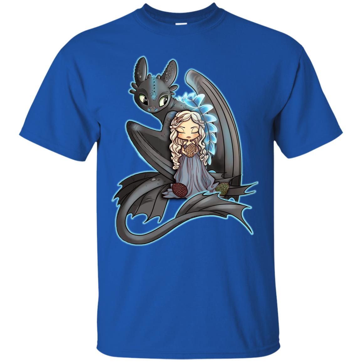 Dragon Night Fury Cartoon Shirt Royal