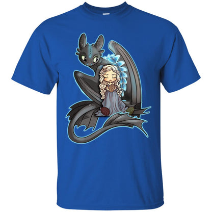 Dragon Night Fury Cartoon Shirt Royal