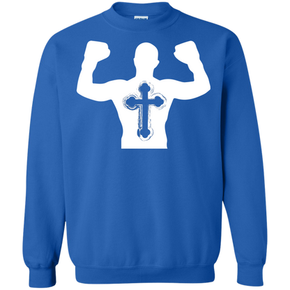 Christian Gym Exercise Workout T-shirt Royal