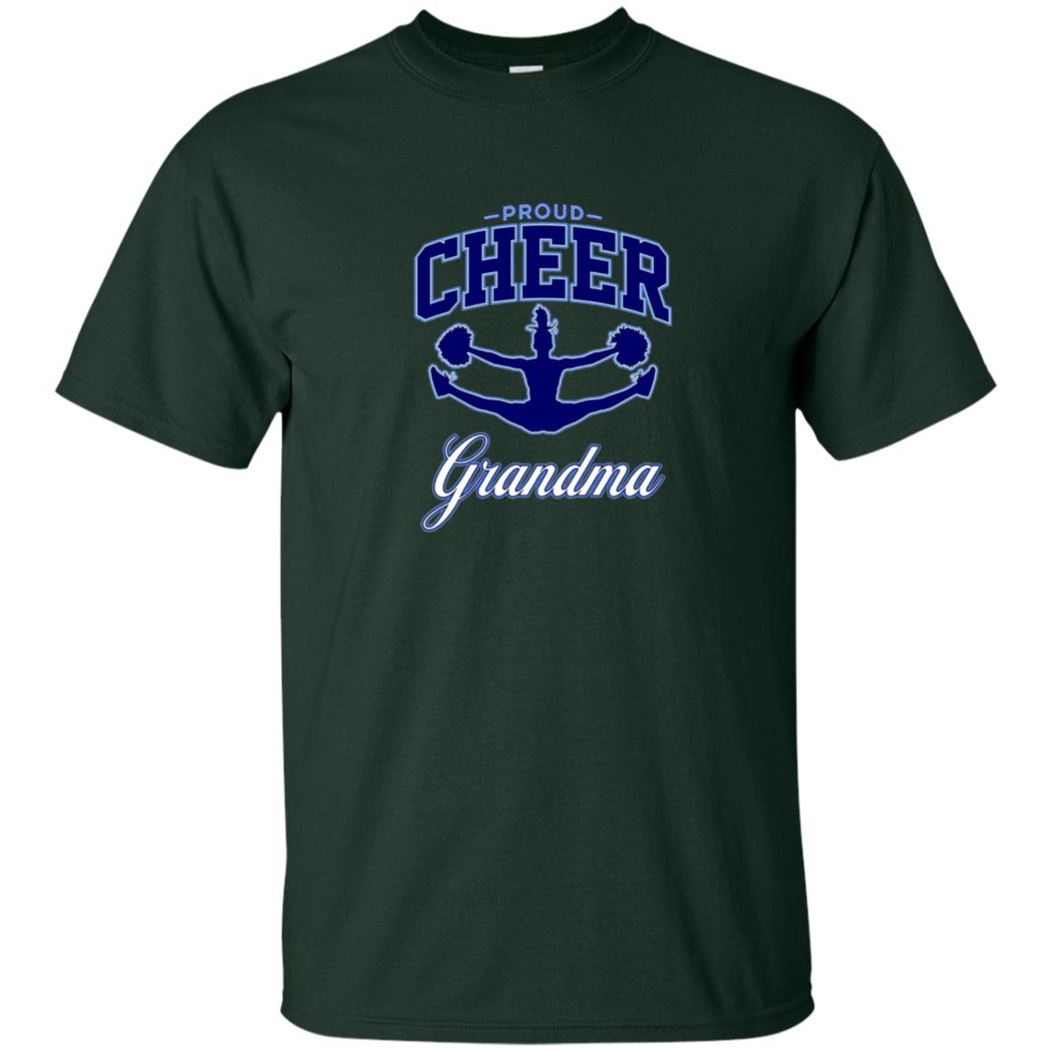 Proud Cheer Grandma Mama Shirt Forest
