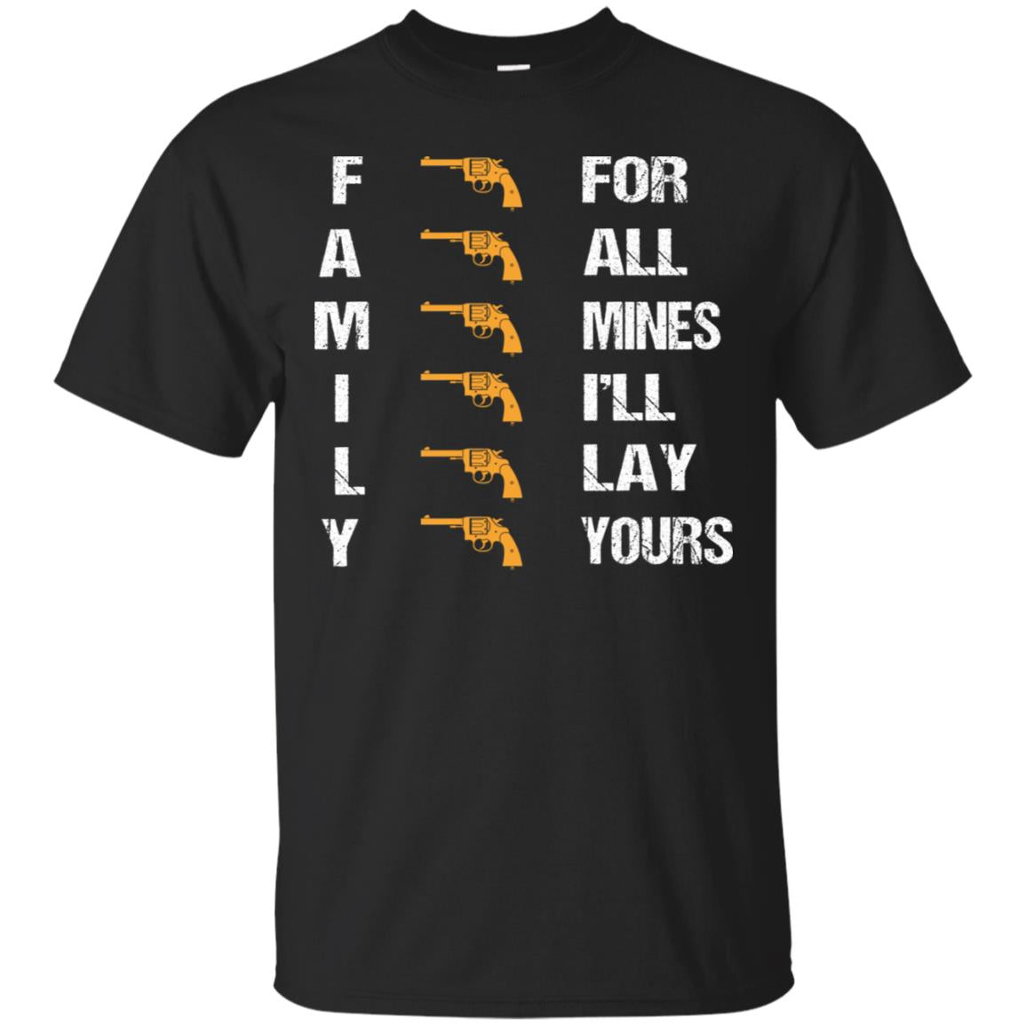 Family For Mines I'll Lay Yours Shirt Black