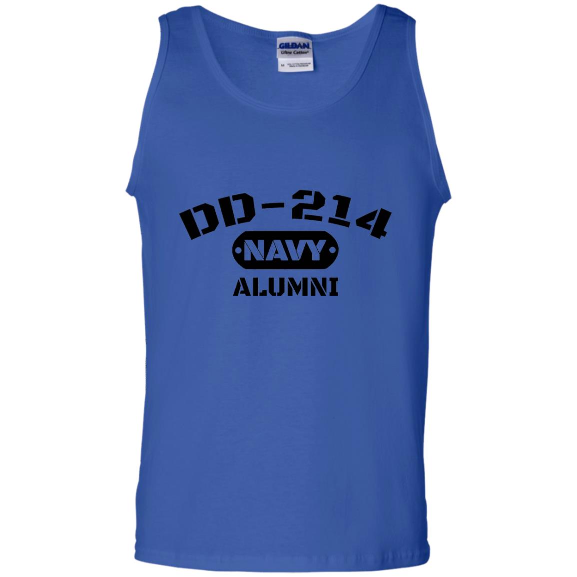 Dd-214 Us Navy Alumni T-shirt Royal