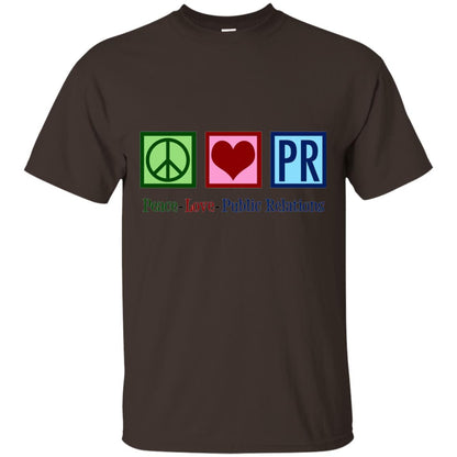 Cool Pr Public Relations T-shirt Dark Chocolate