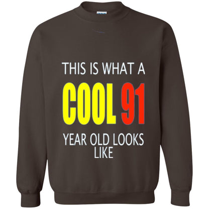 Cool 91 Years Old Birthday Gifts This Is What A Cool 91 Dark Chocolate