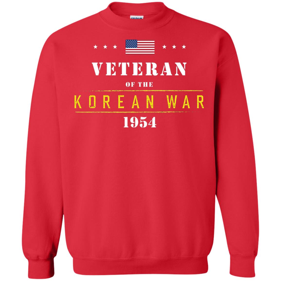 Veteran Of The Korean War 1954 T-shirt Red