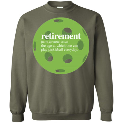 Pickleball T-shirt Retirement Definition T-shirt