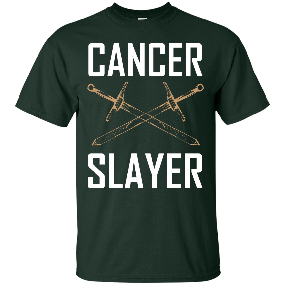 Cancer Slayer Cancer Survivor Shirt Forest