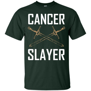 Cancer Slayer Cancer Survivor ShirtG200 Gildan Ultra Cotton T-Shirt