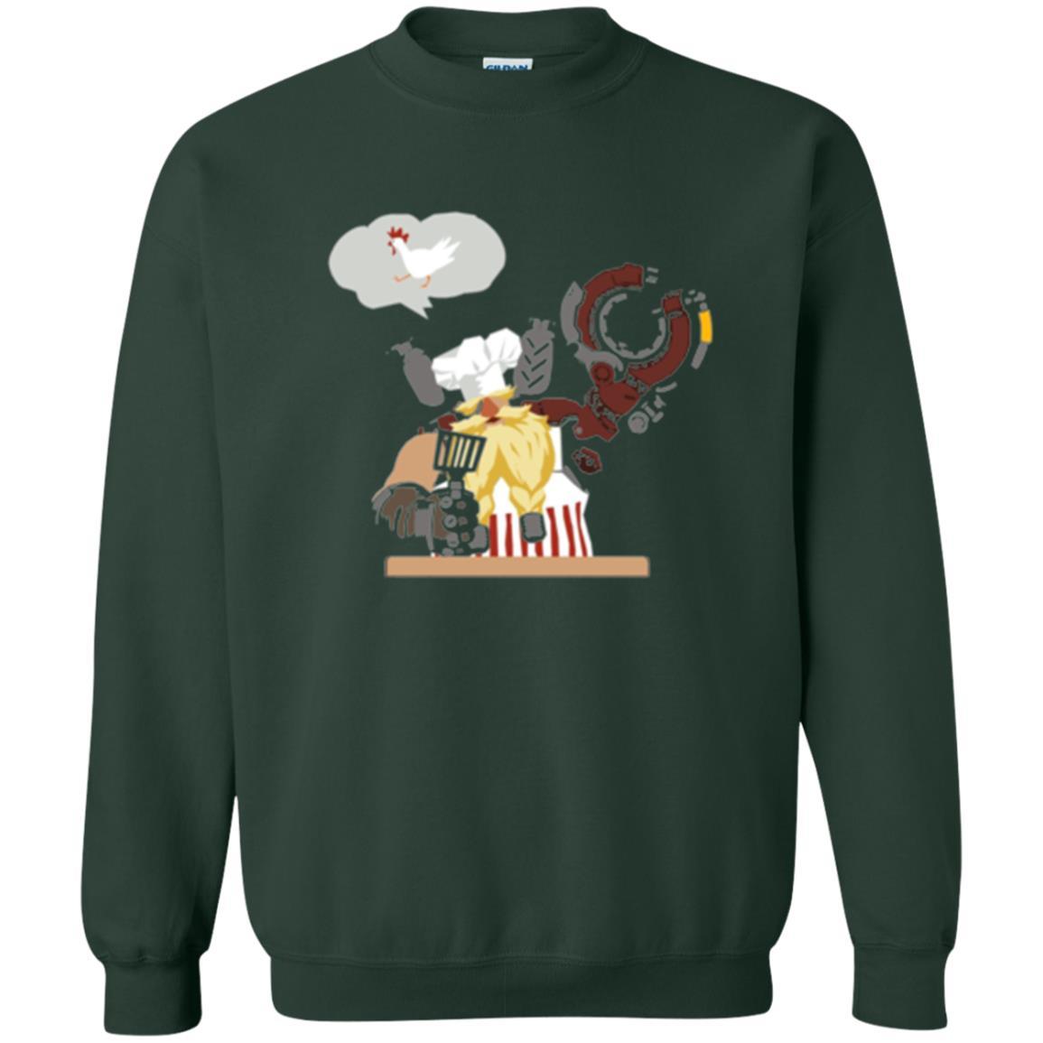 Film T-shirt Torbjorn Chef Spray Forest Green