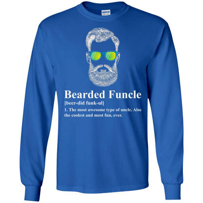 Uncle T-shirt Beared Funcle Royal