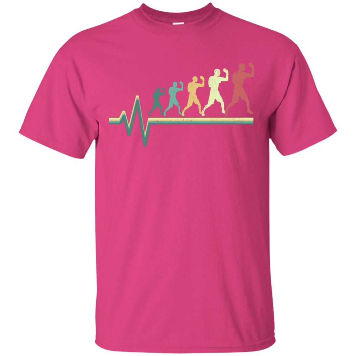 Boxing Heartbeat Boxer Gift Shirt Heliconia