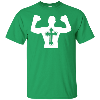 Christian Gym Exercise Workout T-shirt Irish Green