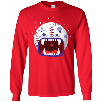 Baseball Halloween Shirt Red