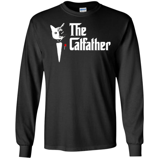 Daddy T-shirt The Catfather Black