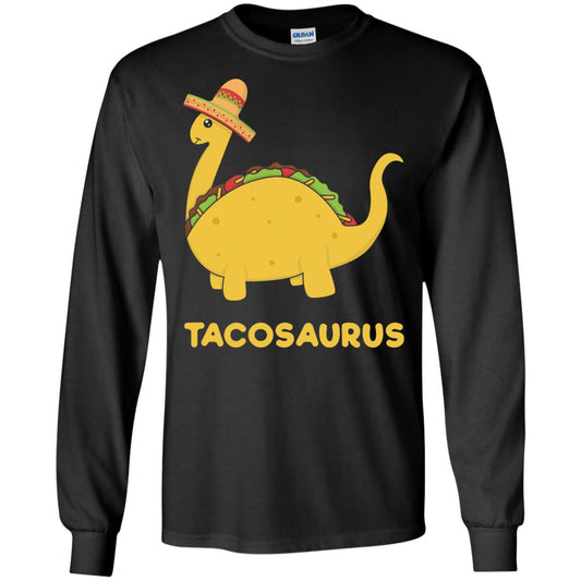 Cinco De Mayo Tacosaurus Taco Dinosaur Lover Shirt Black