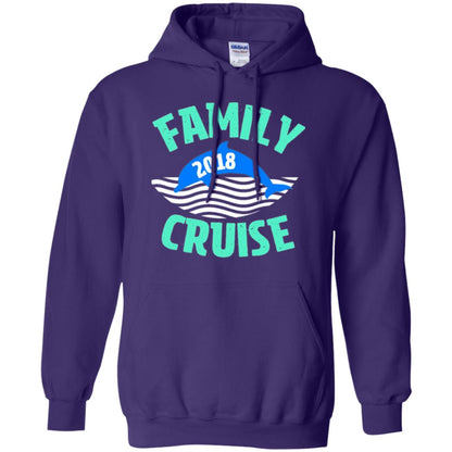 Family T-shirt Cruise Vacation 2018 Purple