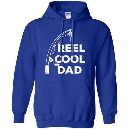 Fisherman T-shirt Reel Cool Dad Royal